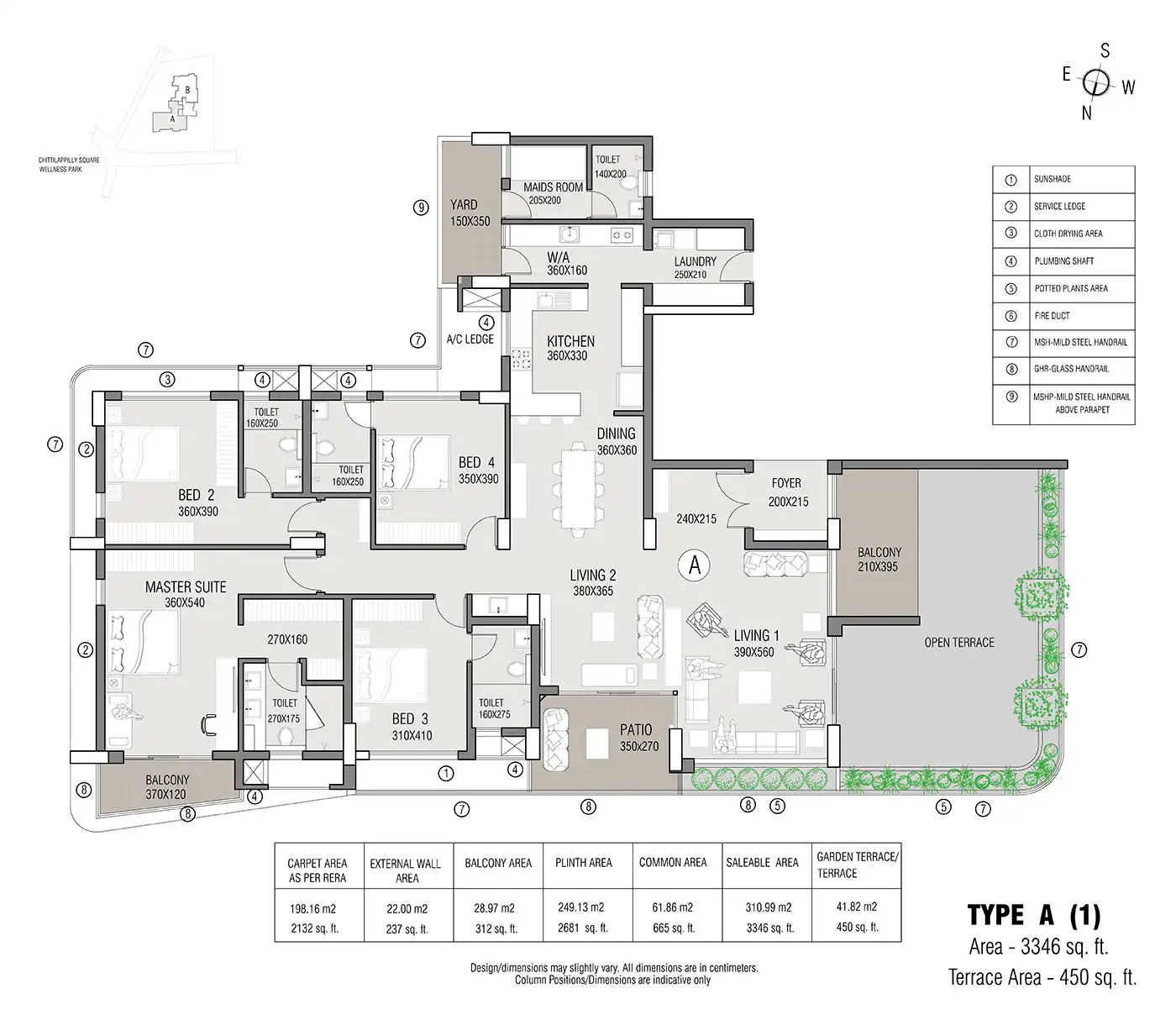 Home layout option at Reverence Ashadeep Bhiwadi