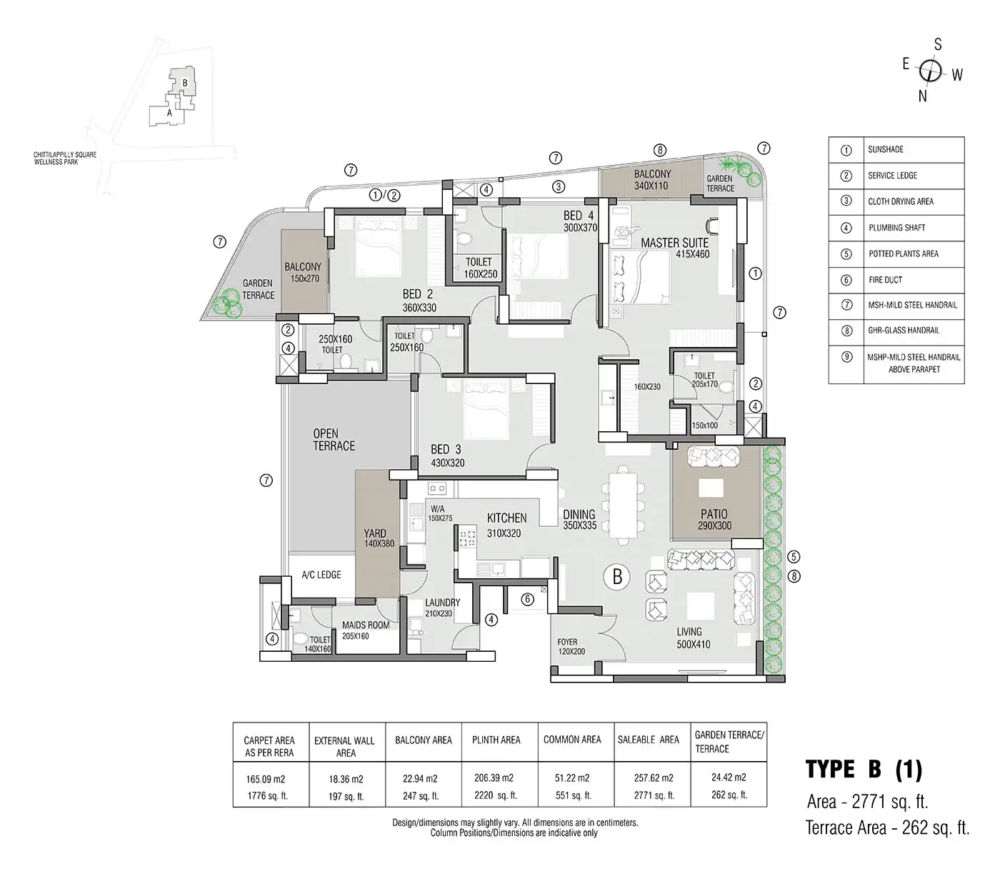 Home layout option at Reverence Ashadeep Bhiwadi