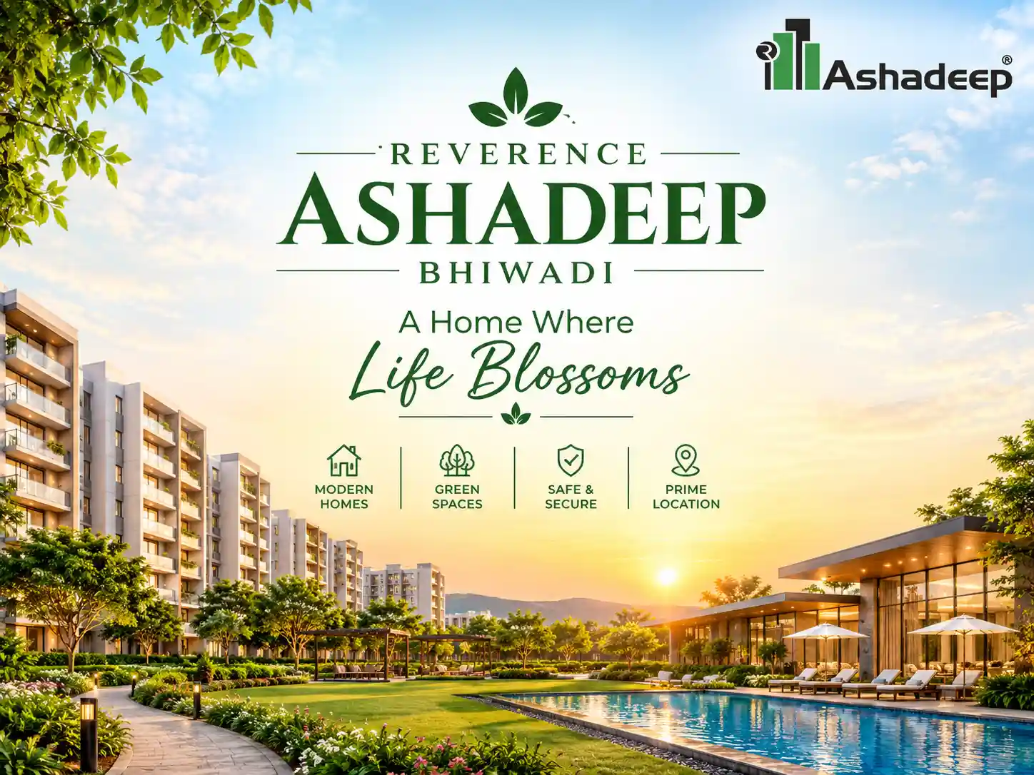 Reverence Ashadeep Bhiwadi new homes in Bhiwadi